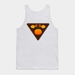 Cute Pumpkin Sticker Tank Top